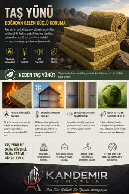 Kandemir Mimarlık proje tanıtım afişi