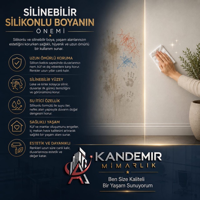 Kandemir Mimarlık proje tanıtım afişi